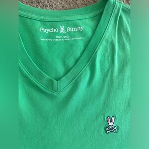 Psycho Bunny Shirt Men’s Kelly Green 3XLT Classic Logo Top Preppy Tee